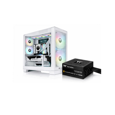 Gabinete c/fuente View 390 + 1050w 80 Plus Gold