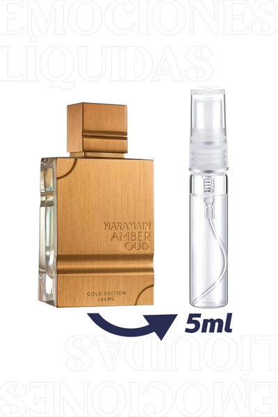 Decant 5ML Al Haramain Amber Oud Gold Edition