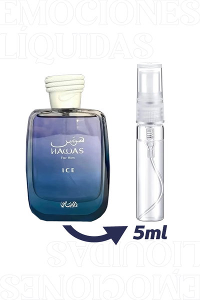 Decant 5ML Rasasi Hawas Ice