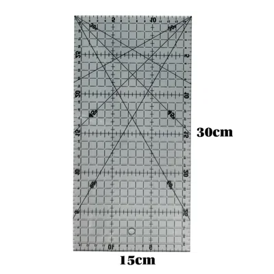 REGLA PATCHWORK DE ACRILICO MM