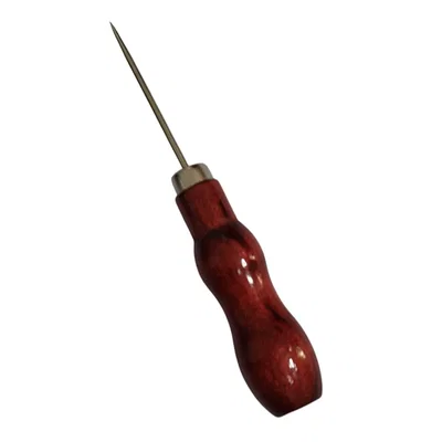 PUNZÓN CON MANGO DE MADERA X 6 UNIDADES 