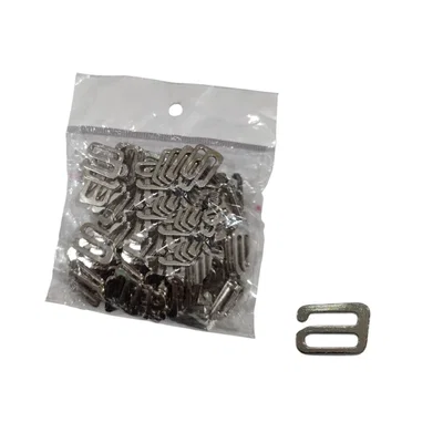 GANCHO DE 2 CM DE ZAMAC LENCERIA X 25 UNIDADES