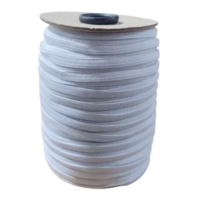 ELÁSTICO DE POLIESTER BLANCO 5MM X 100 METROS