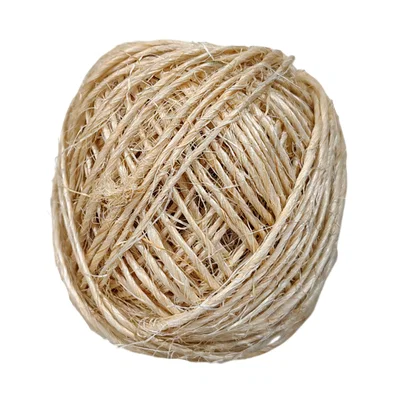 HILO DE SISAL NATURAL 2MM X 10 UNIDADES  30 METROS