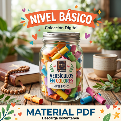 Pack Versículos para Frascos (PDFs Imprimibles)