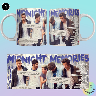 Tazas 1D #1 ( Varios modelos)