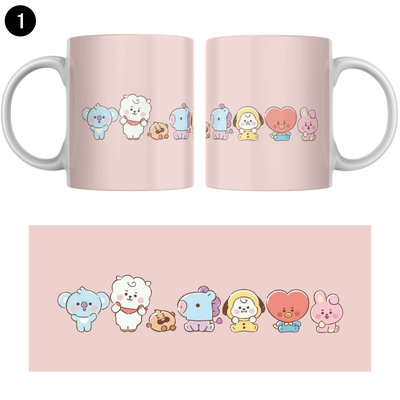 Tazas BTS #1 ( Varios modelos)