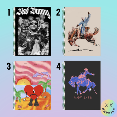 Cuadernos Bad Bunny (VARIOS MODELOS)