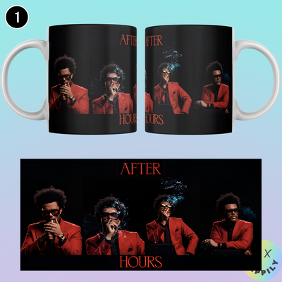 Tazas The Weeknd #1 ( Varios modelos)