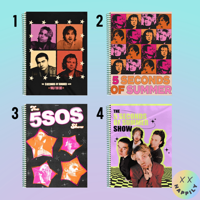 Cuadernos 5SOS (VARIOS MODELOS)
