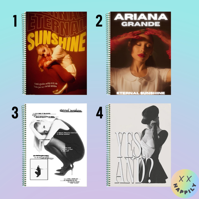 Cuadernos Ariana Grande (VARIOS MODELOS)