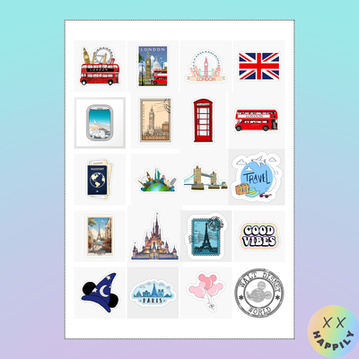 Stickers viajes