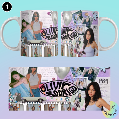 Tazas Olivia Rodrigo #1 ( Varios modelos)