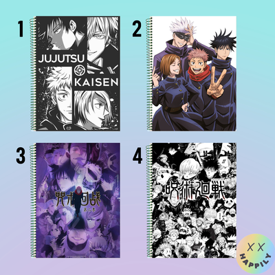 Cuadernos Jujutsu Kaisen