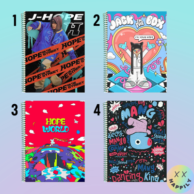 Cuadernos Jhope (VARIOS MODELOS)
