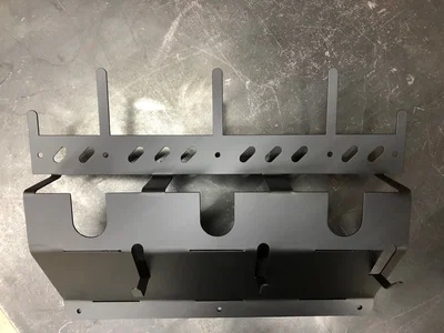 Organizador de Discos y  Amoladora – Soporte de Pared