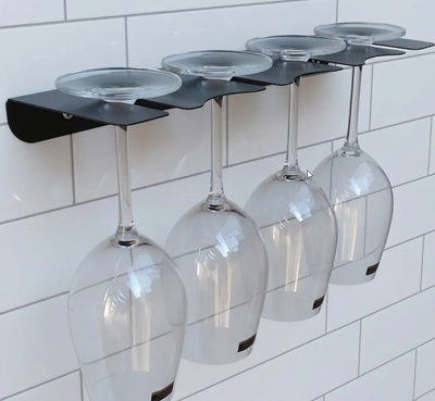 Porta Copas de Pared para 4 Copas 
