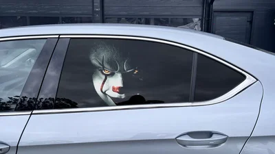 Adhesivo para ventana de coche con visión unidireccional | Diseño atrevido y personalizado