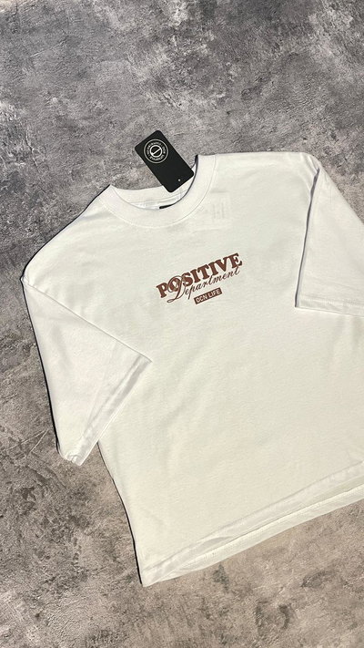 REMERA BOXY TEE SPEECH BLANCA
