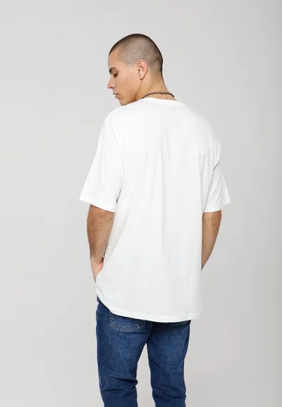 Remera Oversize Valker Blanca
