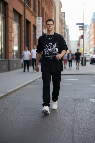 Remera King Of Art Reclaim Negro