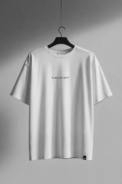 Remera King Of Art Urban Shirt Blanco