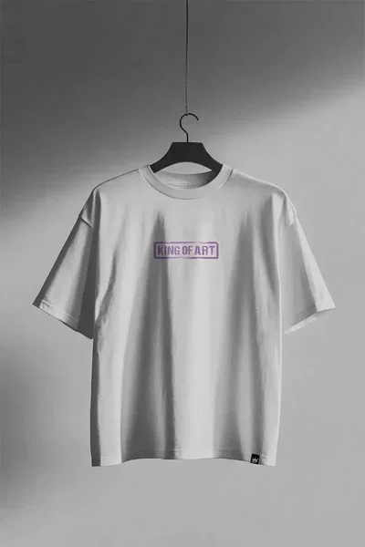 Remera King Of Art Urban Shirt Blanco