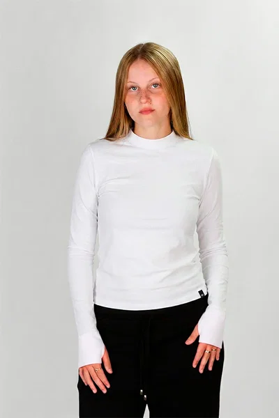 Remera manga larga LONG SLEEVE blanco