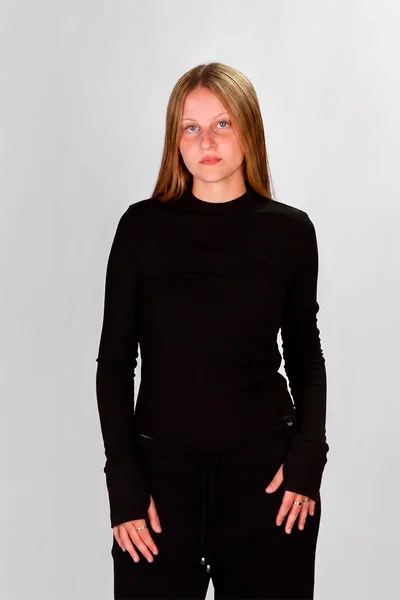 Remera manga larga LONG SLEEVE negro