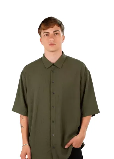 Camisa Ocn Grooved verde