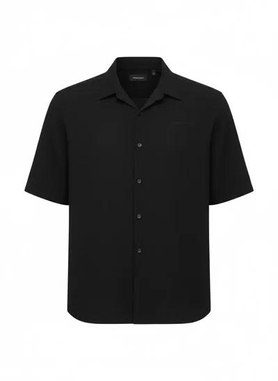 Camisa Ocn Grooved Negro