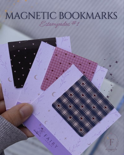 ESTAMPADOS #1✨ - MARCAPAGINAS MAGNETICOS