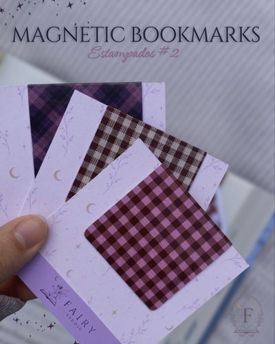 ESTAMPADOS #2✨ - MARCAPÁGINAS MAGNETICOS