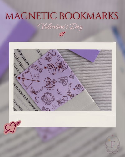 VALENTINE’S DAY💘🏹 - MARCAPÁGINAS MAGNETICOS 