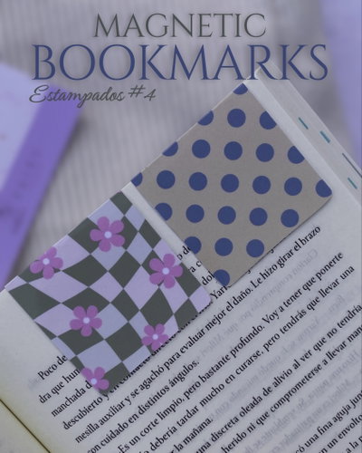  ESTAMPADOS #4✨ - MARCAPÁGINAS MAGNETICOS