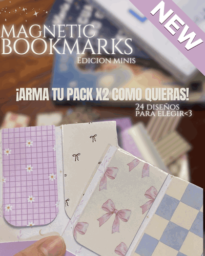 MINI BOOKMARKS 📖🪄 - PACK X2