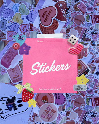 STICKERS SURTIDOS X10 💗🪄