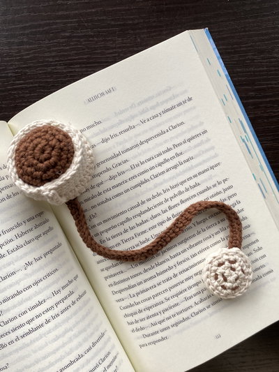 Tacita de Café ☕️ Marcapáginas a Crochet- PREVENTA 