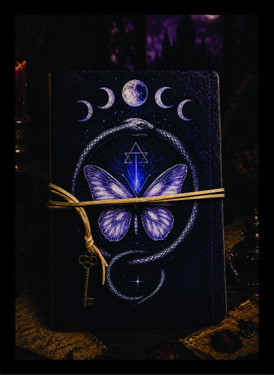 Cuaderno Artesanal Nómada A5 N001 Ouroboros