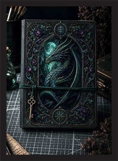 Cuaderno Artesanal Nómada A5 N022 Wyrm