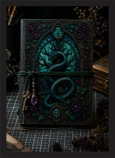 Cuaderno Artesanal Nómada A5 N021 Viriditas