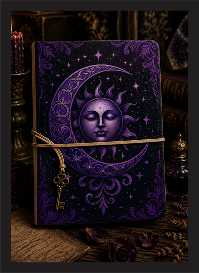 Cuaderno Artesanal Nómada A5 N012 Eclipsa