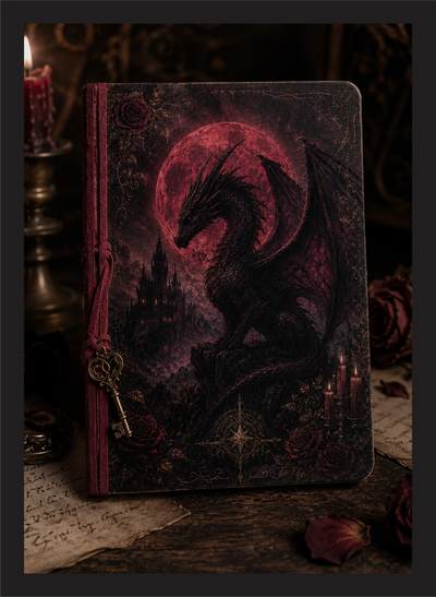 Cuaderno Artesanal Nómada A5 N020 Draco Arcanum