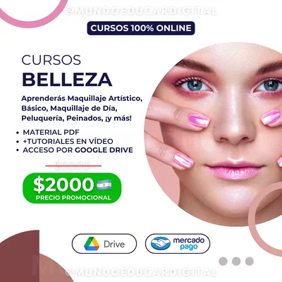 SUPER PACK CURSOS – BELLEZA (MATERIAL DIGITAL)