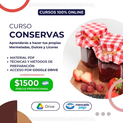 SUPER MEGA CURSO – CONSERVAS (MATERIAL DIGITAL)