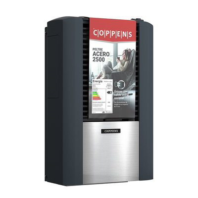 Calefactor Coppens Peltre Acero 2500