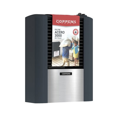 Calefactor Coppens Peltre Acero ST 3000