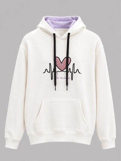 BUZO CORAZON BE MINE BLANCO