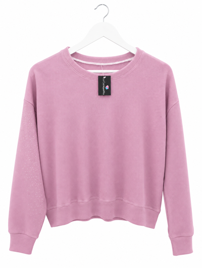 BUZO DE BRILLOS ROSA