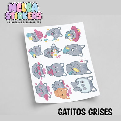 GATITOS GRISES